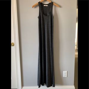 Spiritual Gangster Grey Maxi Dress